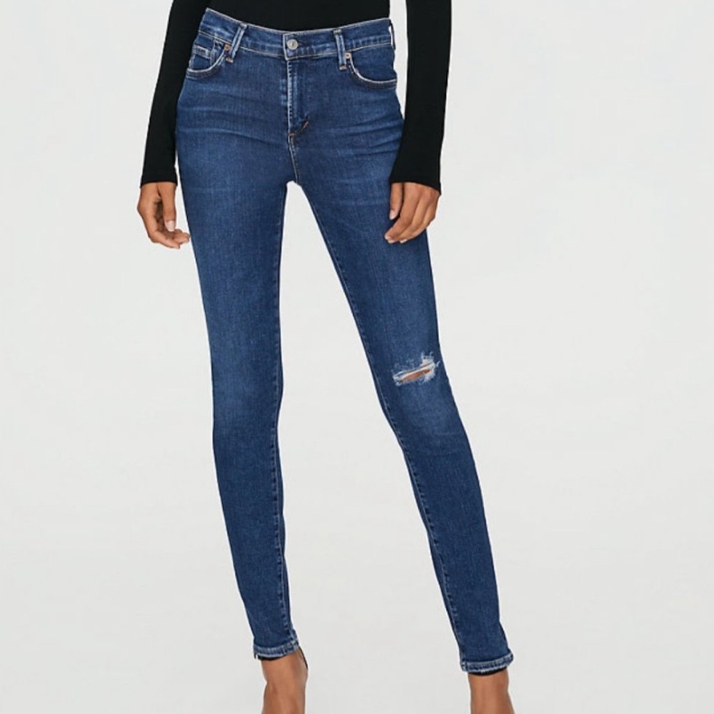 CITIZENS OF HUMANITY rocket swing low skinny jeans size 25 new with tags